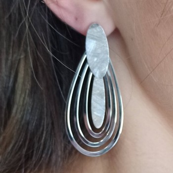 MOR048 Satin earring MOR048 Satin earring