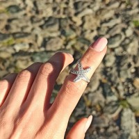 R0911 Anello stella marina 