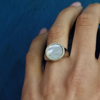 RGAN061RO Bague en nacre RGAN061RO Bague en nacre