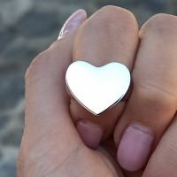 RGAN203RO Anello heart